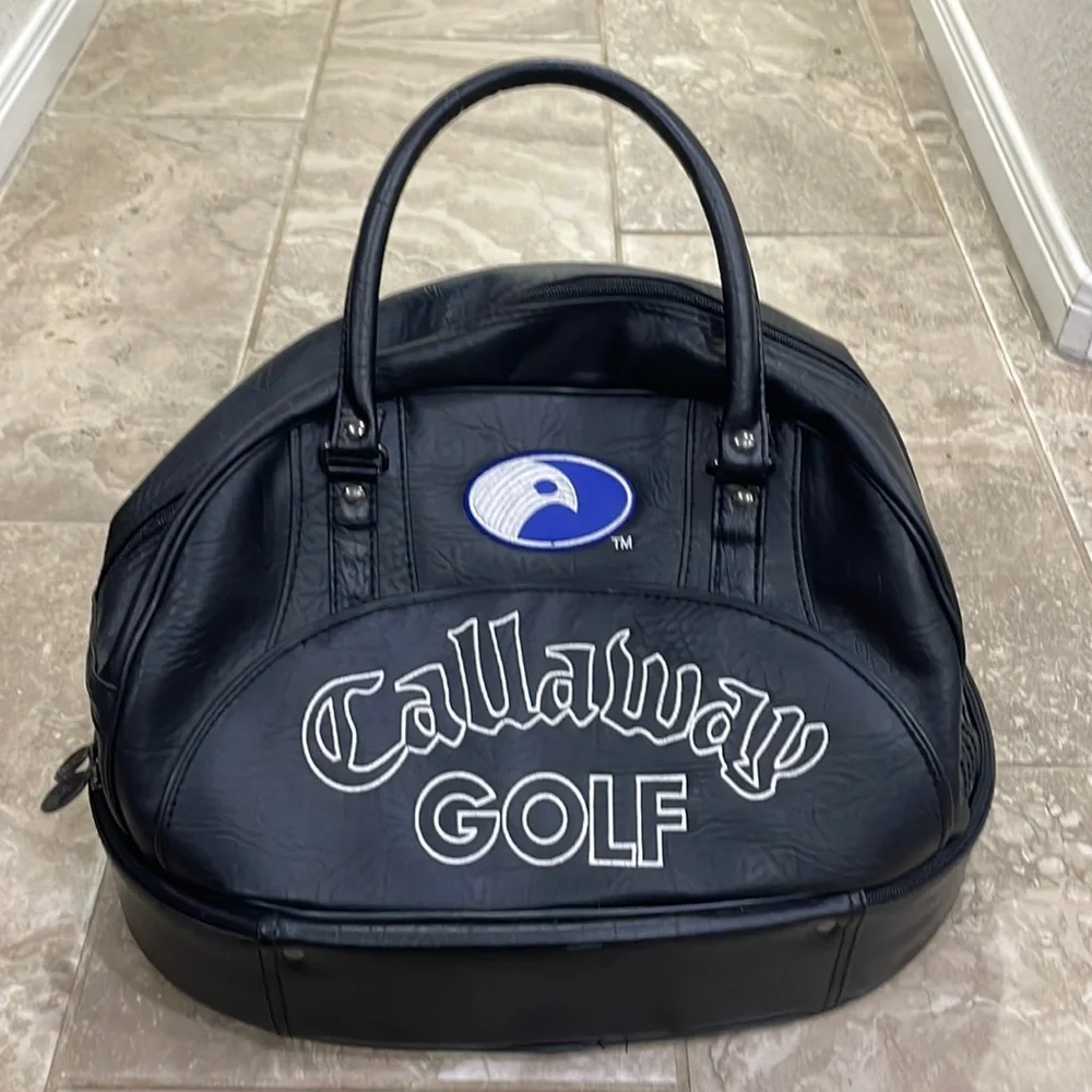 Callaway Black Duffel Bag with White Logo
